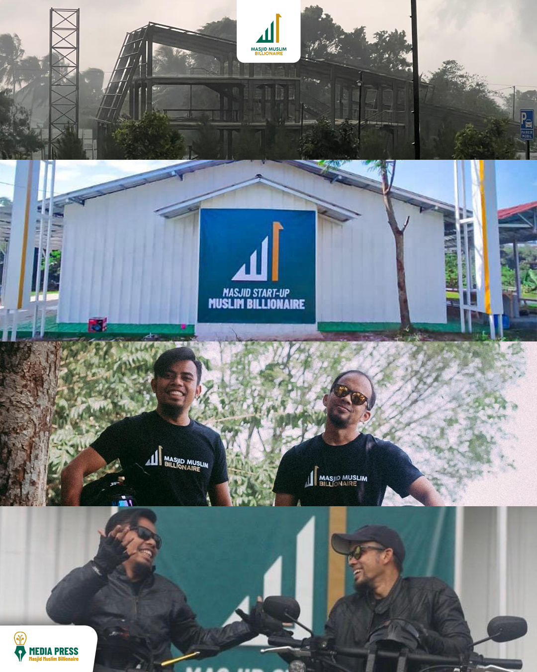 Bangun Masjid Diancam Parang