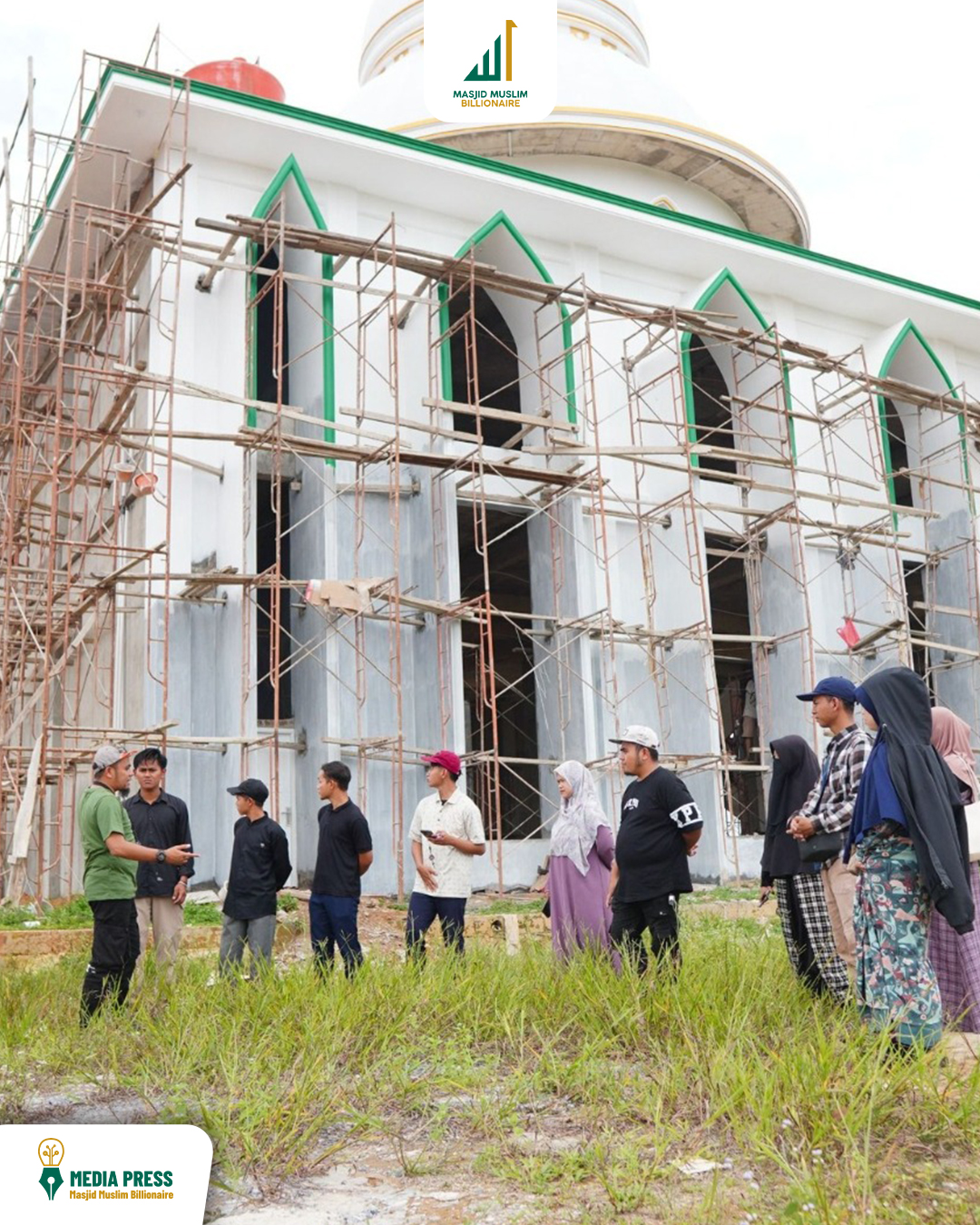 Masjid Muslim Billionaire Lakukan Ekspansi Dakwah ke Tulang Bawang Lampung, untuk Aktivasi Kawasan “Bismillah”