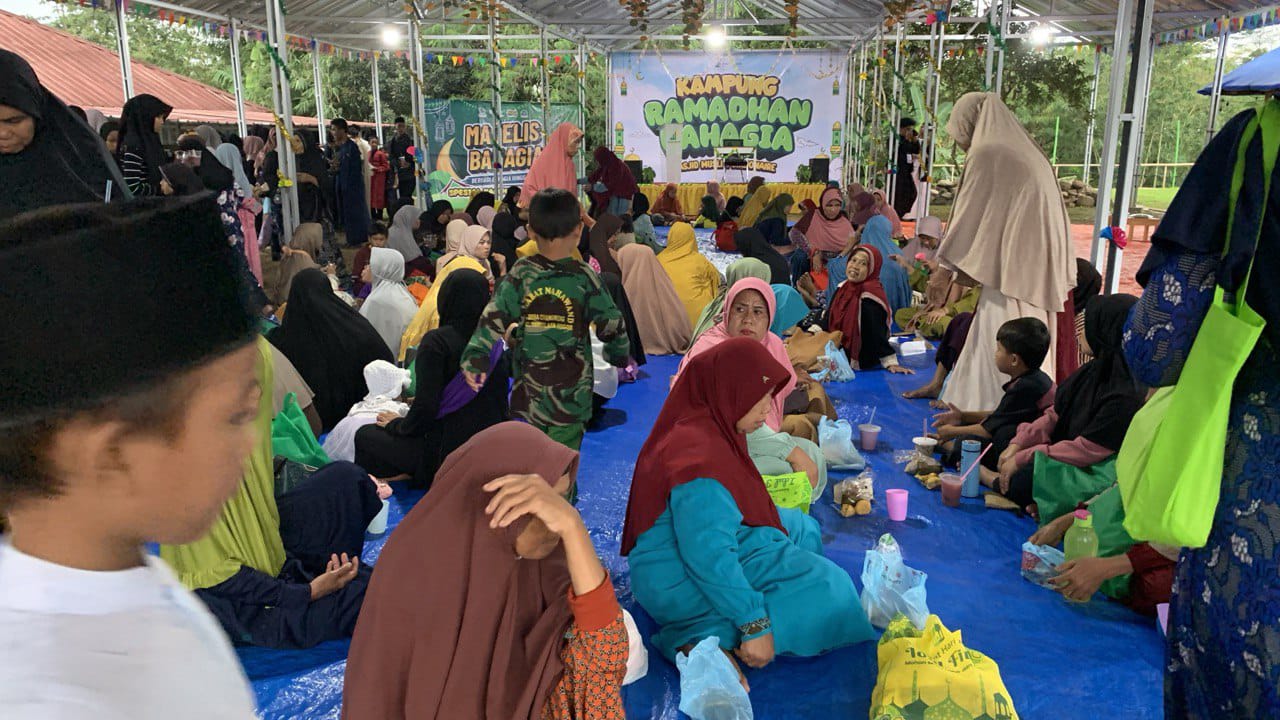 Kampung Ramadhan Bahagia di Masjid Muslim Billionaire: Merajut Kebahagiaan Untuk Sesama