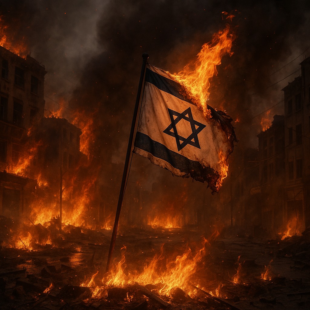 Kebakaran Hebat Melanda Israel: Ribuan Hektar Terbakar, Beberapa Negara Tolak Beri Bantuan