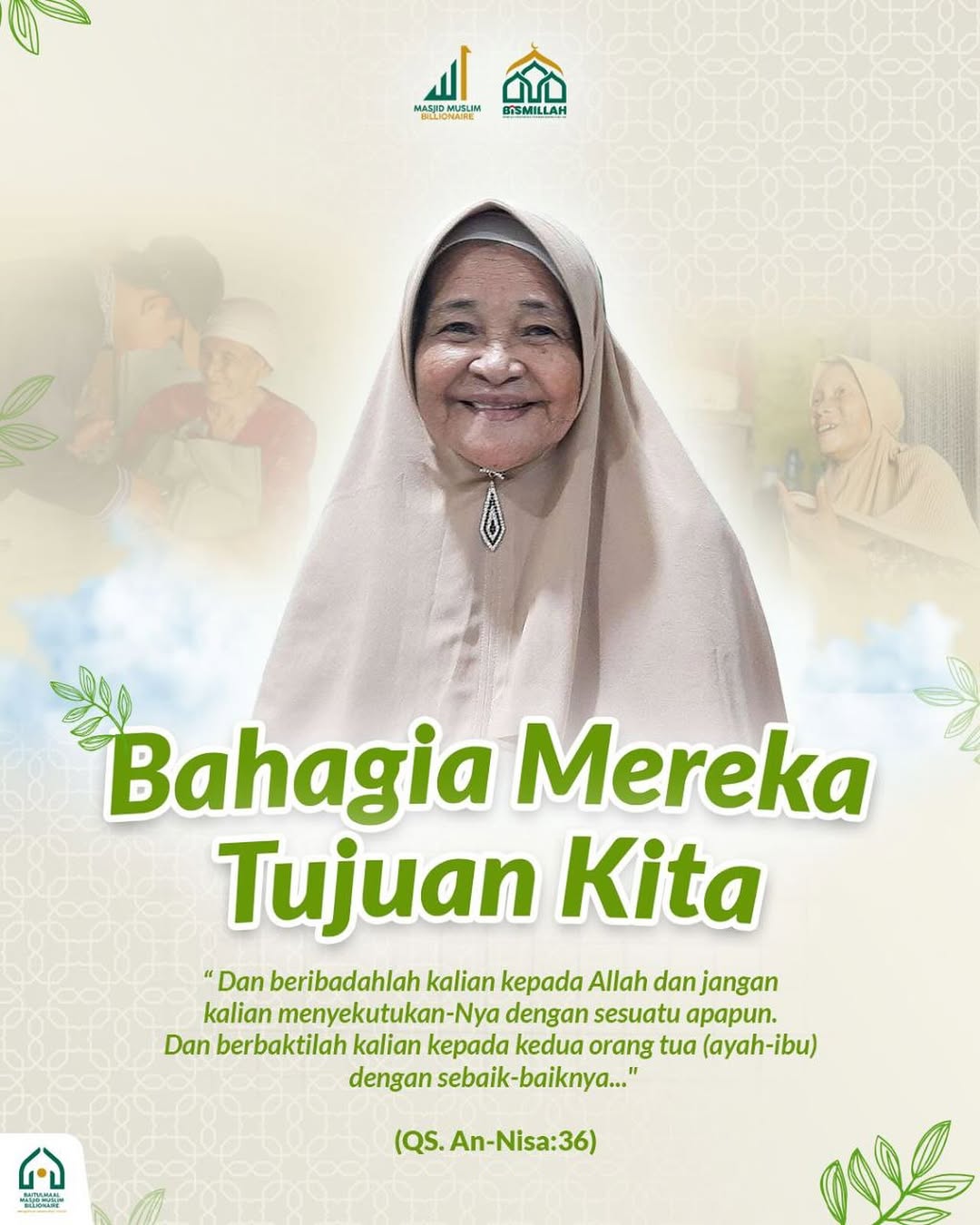 Menghadirkan Bahagia di Usia Senja Bersama Masjid Muslim Billionaire