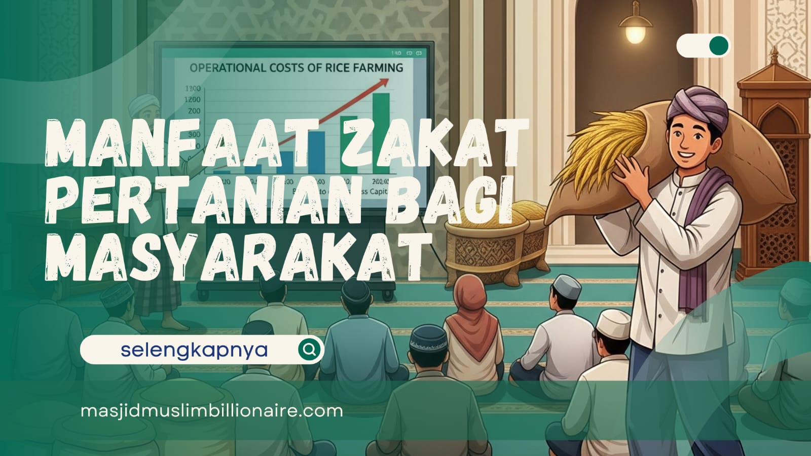 ๐ฉ Baitul Maal Masjid Muslim Billionaire: Perhitungan Zakat Pertanian beserta Biaya serta Dampak Zakat yang Bermanfaat bagi Masyarakat