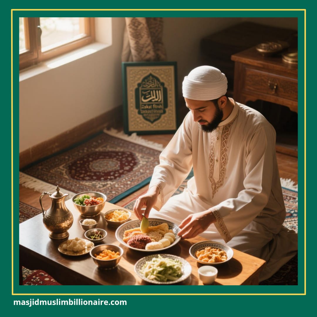 zakat fitrah setelah shalat idul fitri