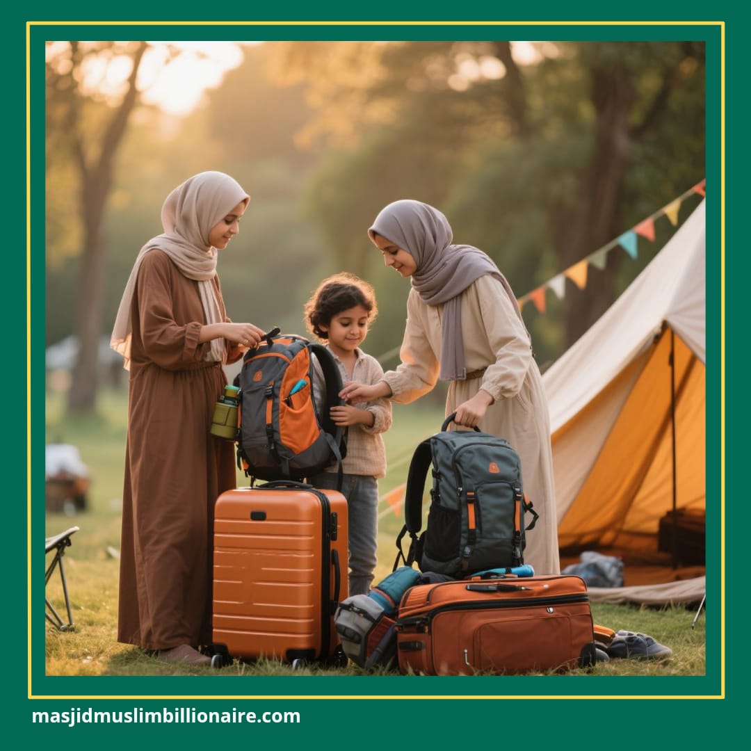 cara packing barang camping