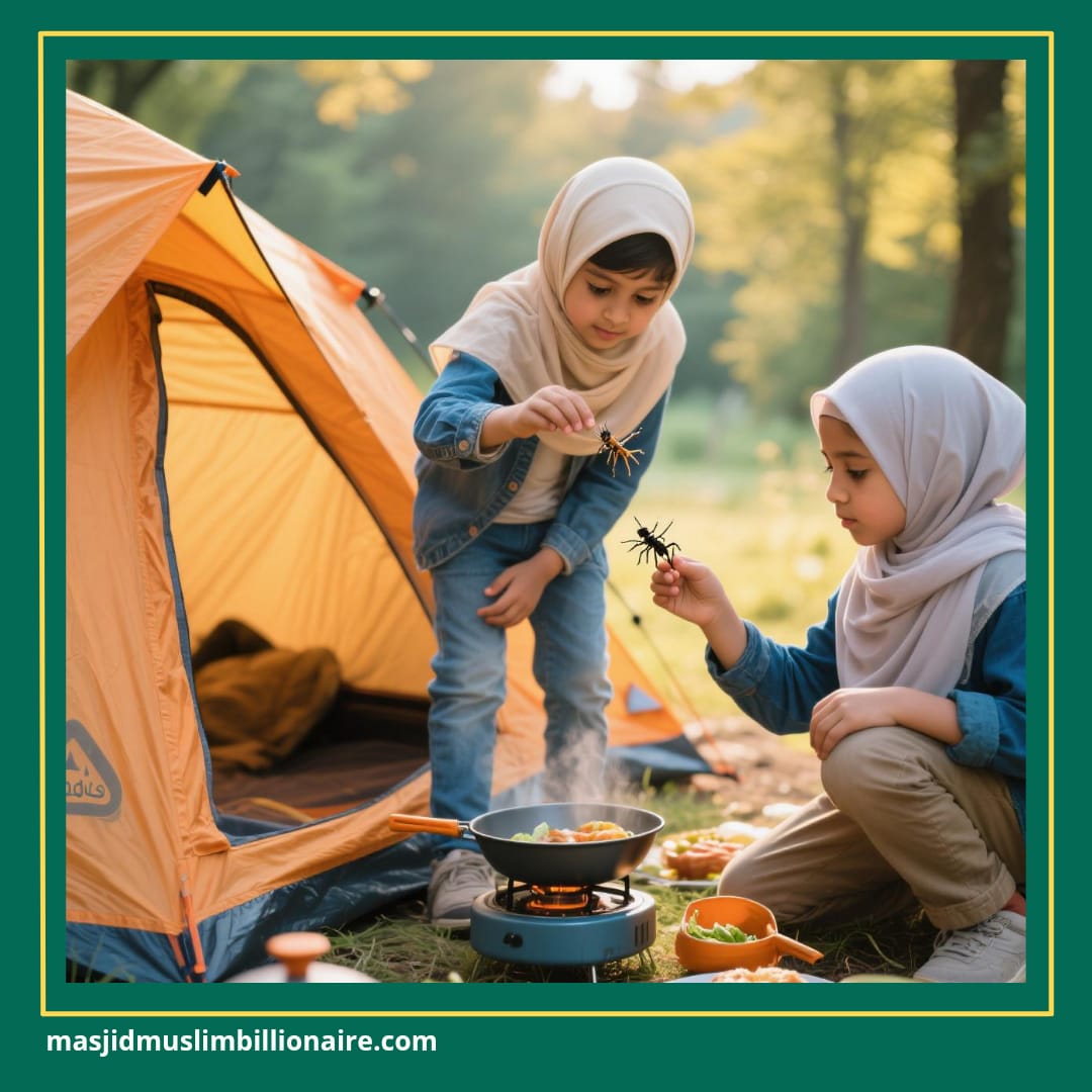 tips camping dengan anak