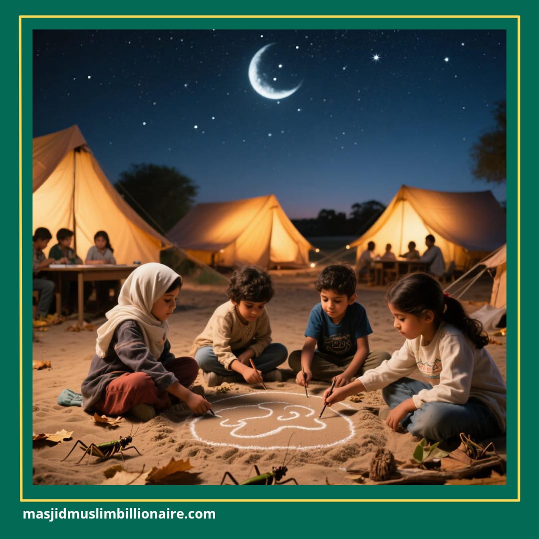 kegiatan camping anak tk
